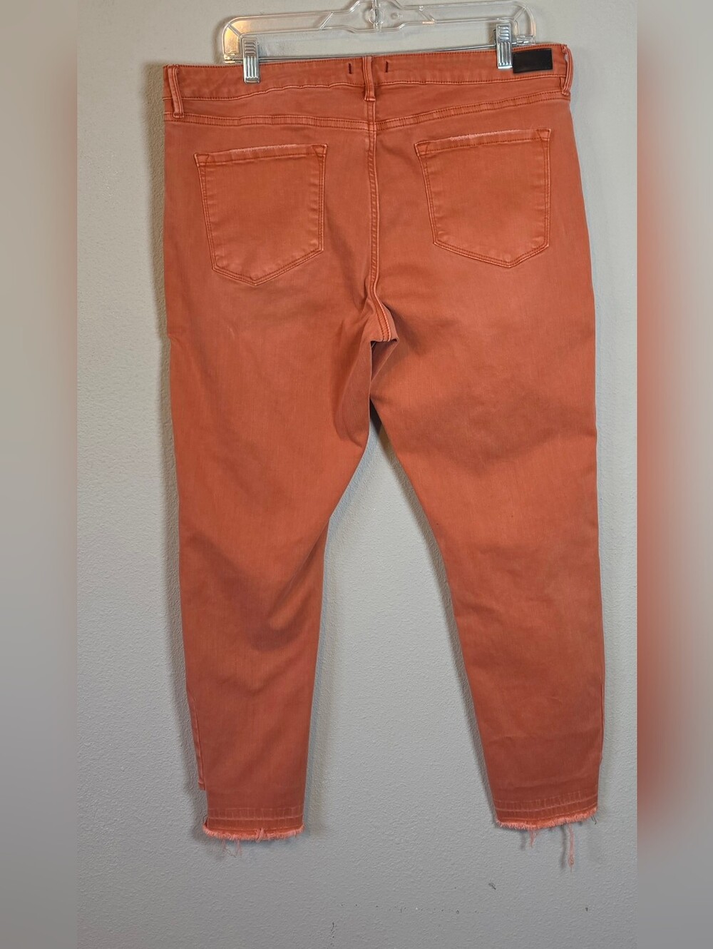 Dear John Joyrich Comfort Stretch Jeans Terracotta Rust 32 Boho Chic - Picture 2 of 7